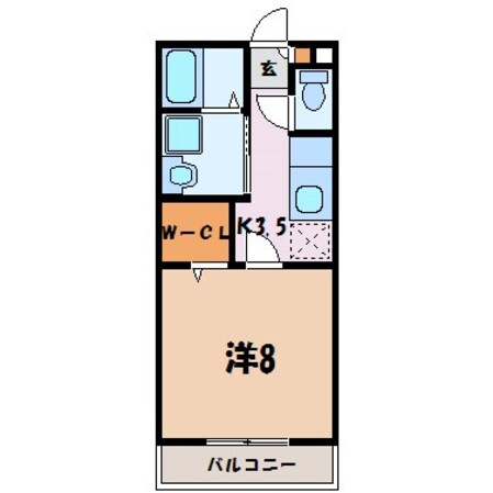 大庭駅 徒歩11分 1階の物件間取画像